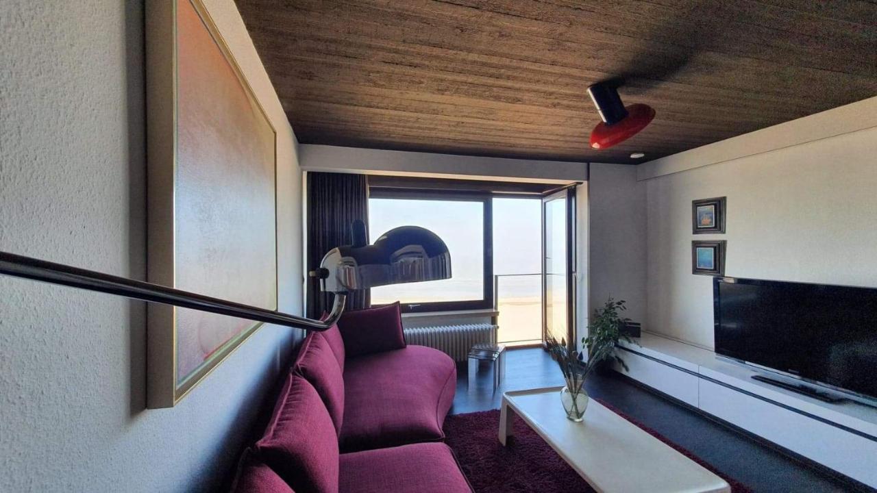 Modern appartement met frontaal zeezicht en privé parking Knokke-Heist Buitenkant foto